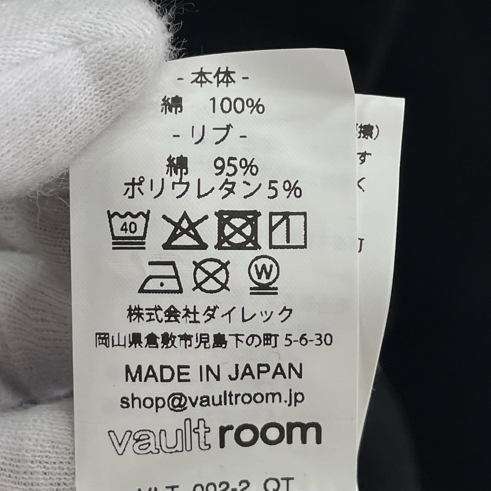 パーカー VAULTROOM×NARUTO 火影岩フーディー (XL) 黒 ブラック