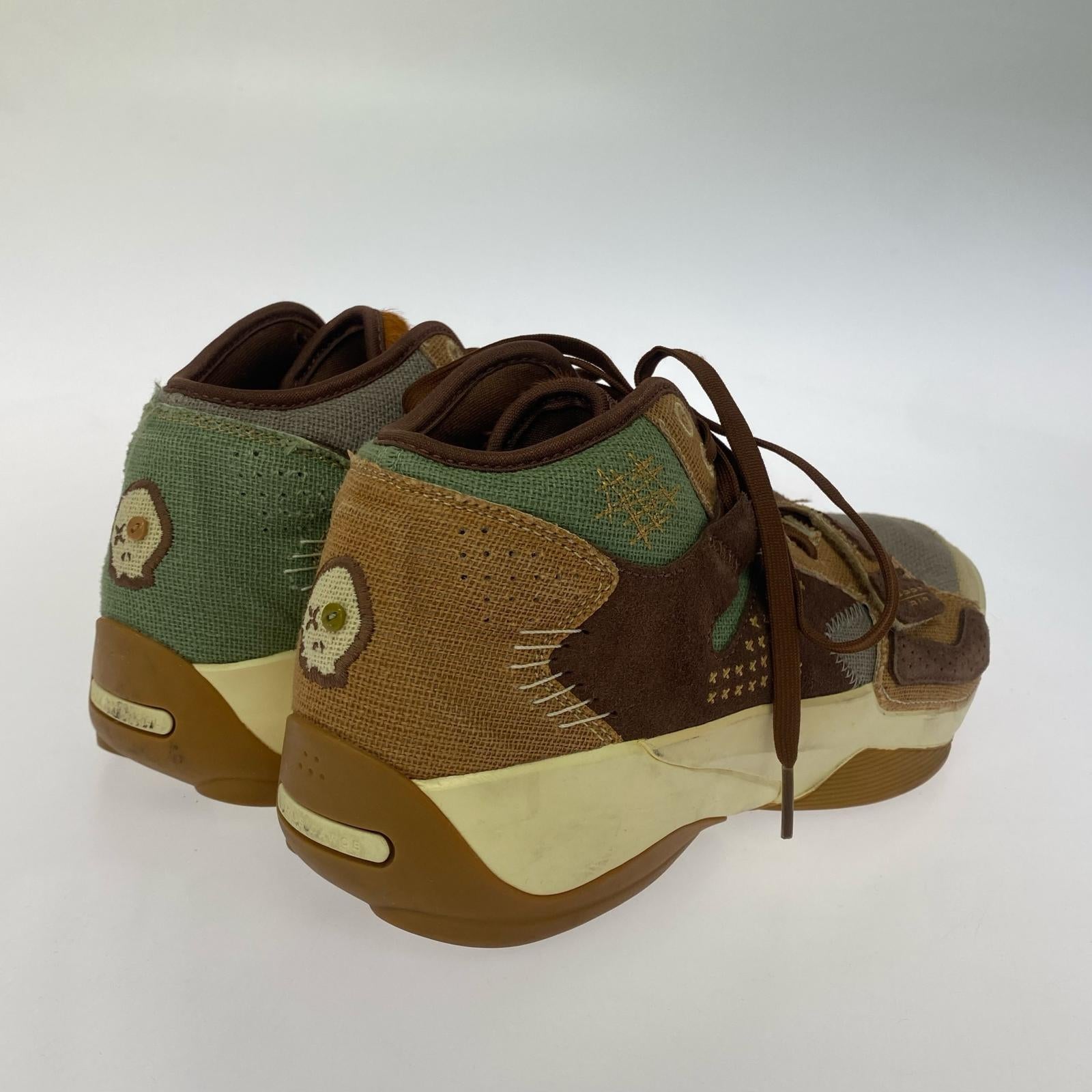 スニーカー NIKE air jordanZION2 voodoo DV3769-212 茶 (27.5) 27.5cm (US9 1/2 UK9 EU45) ブラウン