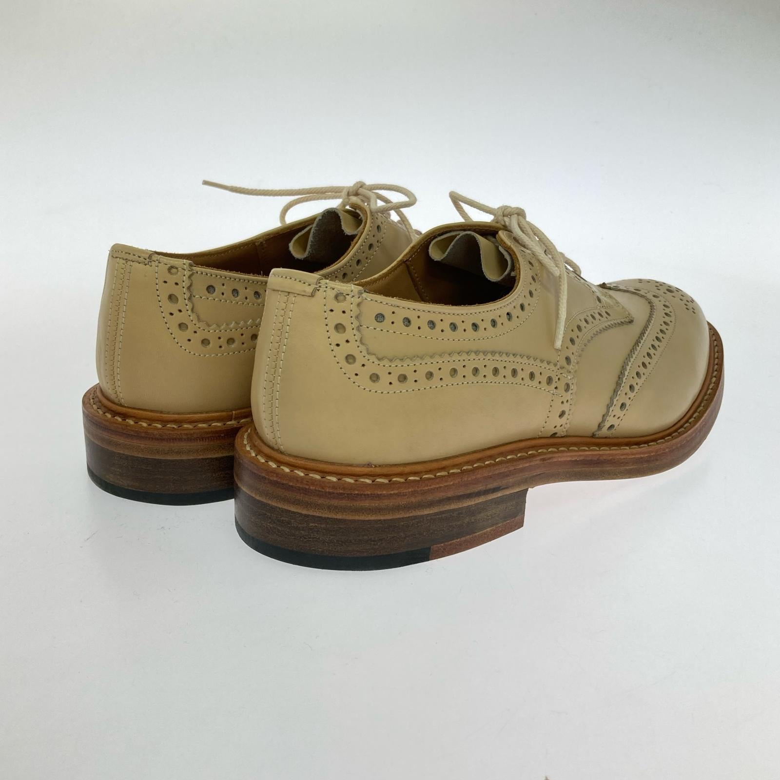 シューズ 5633 BOURTON Rama Calf Derby Brogue (9) ベージュ