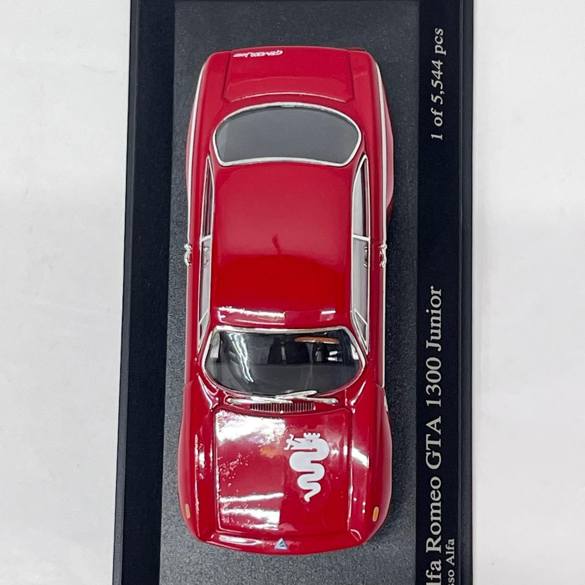 Alfa Romeo GTA 1300 Junior アルファロメオ GTA 1300 ジュニア(レッド) ミニチャンプス(MINICHAMPS) スケールカー
