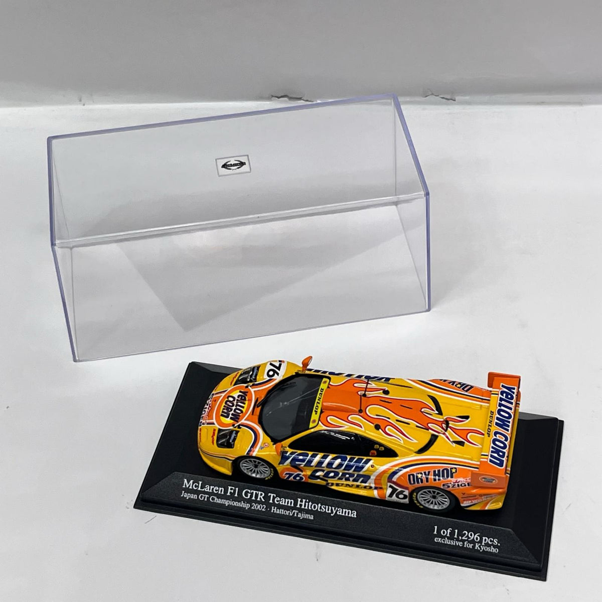 minichamps mclaren f1 gtr 1/43スケールダイキャストミニカー「マクラーレン F1 GTR チーム・ヒトツヤマ #76 JGTC 2002(イエローコーン) ミニチャンプス(Minichamps) スケールカー