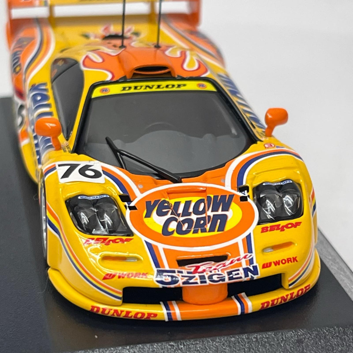minichamps mclaren f1 gtr 1/43スケールダイキャストミニカー「マクラーレン F1 GTR チーム・ヒトツヤマ #76 JGTC 2002(イエローコーン) ミニチャンプス(Minichamps) スケールカー
