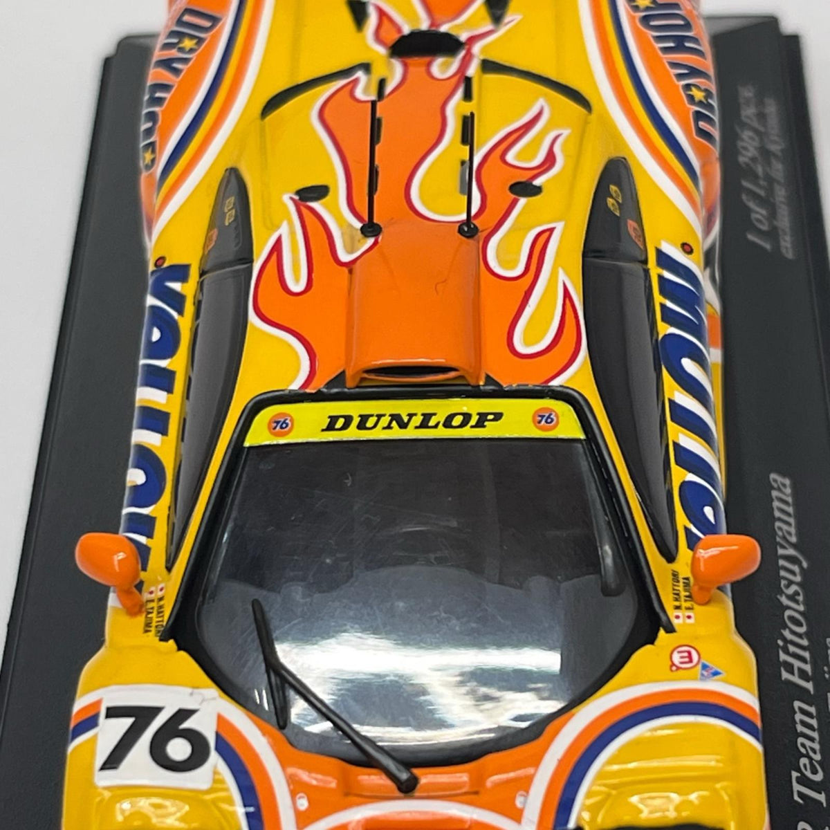 minichamps mclaren f1 gtr 1/43スケールダイキャストミニカー「マクラーレン F1 GTR チーム・ヒトツヤマ #76 JGTC 2002(イエローコーン) ミニチャンプス(Minichamps) スケールカー