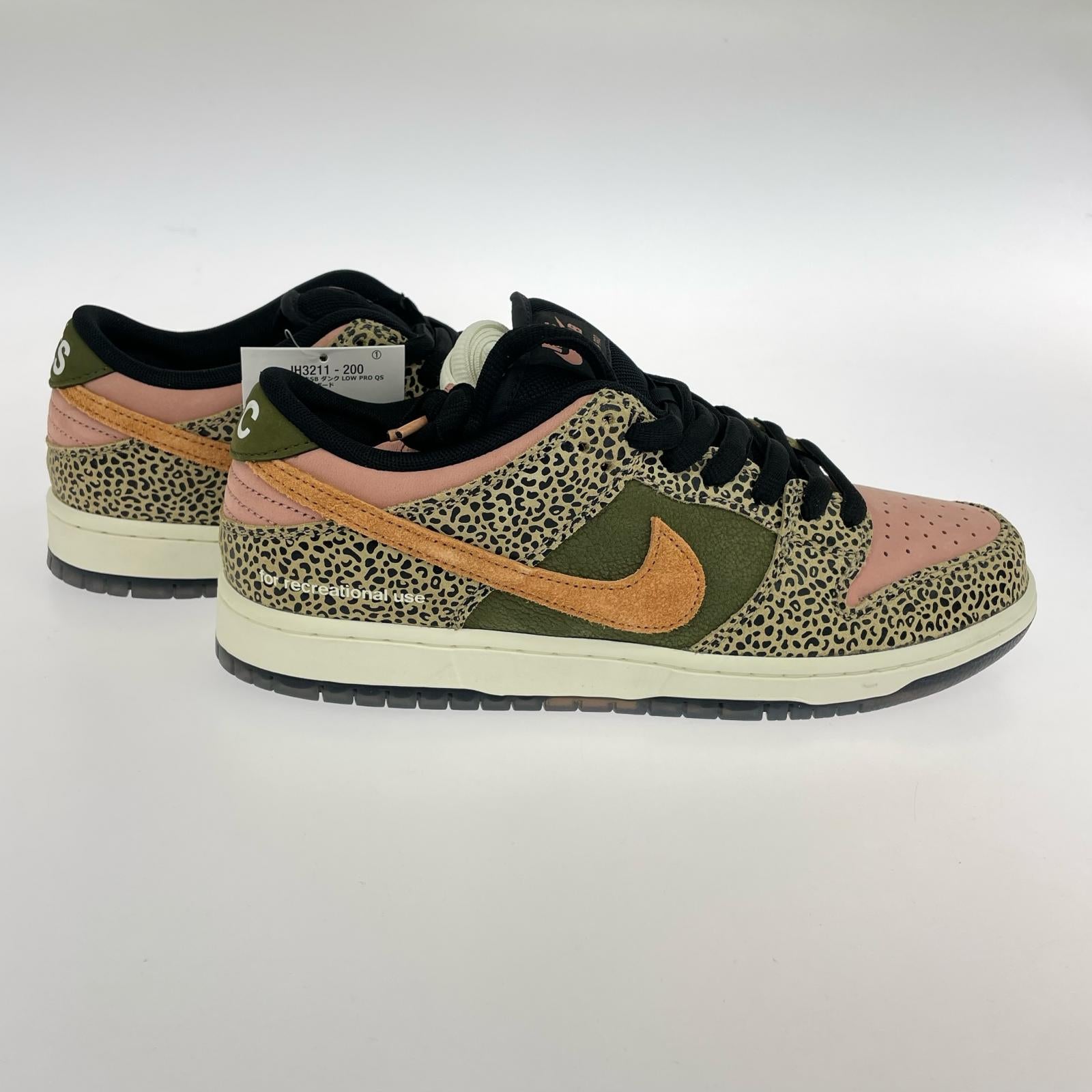 スニーカー NIKE SB×Arts Rec DUNK LOW PRO QS IH3211-200 Rust Pink and Rough Green (27) 未使用品 27cm (US9 UK8 1/2 EU44) マルチカラー