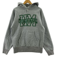 スウェット HUMAN MADE SNAP HOODIE グレー (M) M グレー