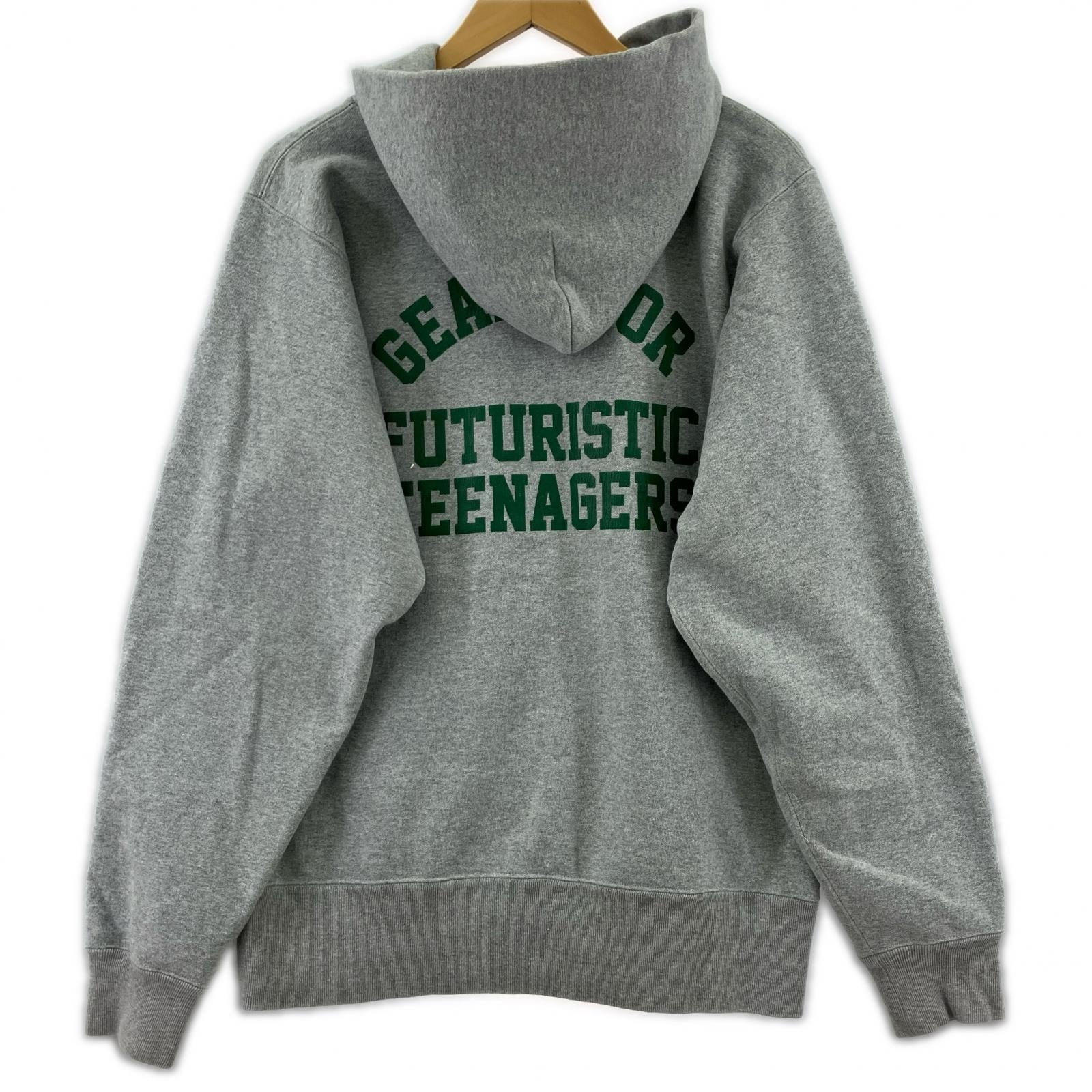 スウェット HUMAN MADE SNAP HOODIE グレー (M) M グレー