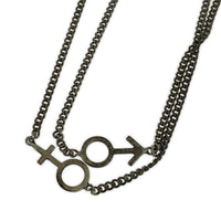 ネックレス Gender Sign Necklace シルバー