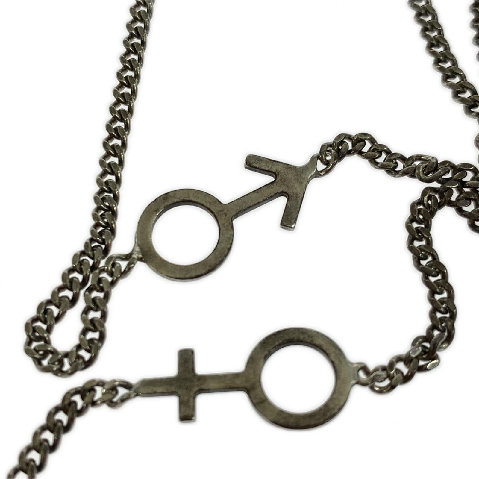 ネックレス Gender Sign Necklace シルバー