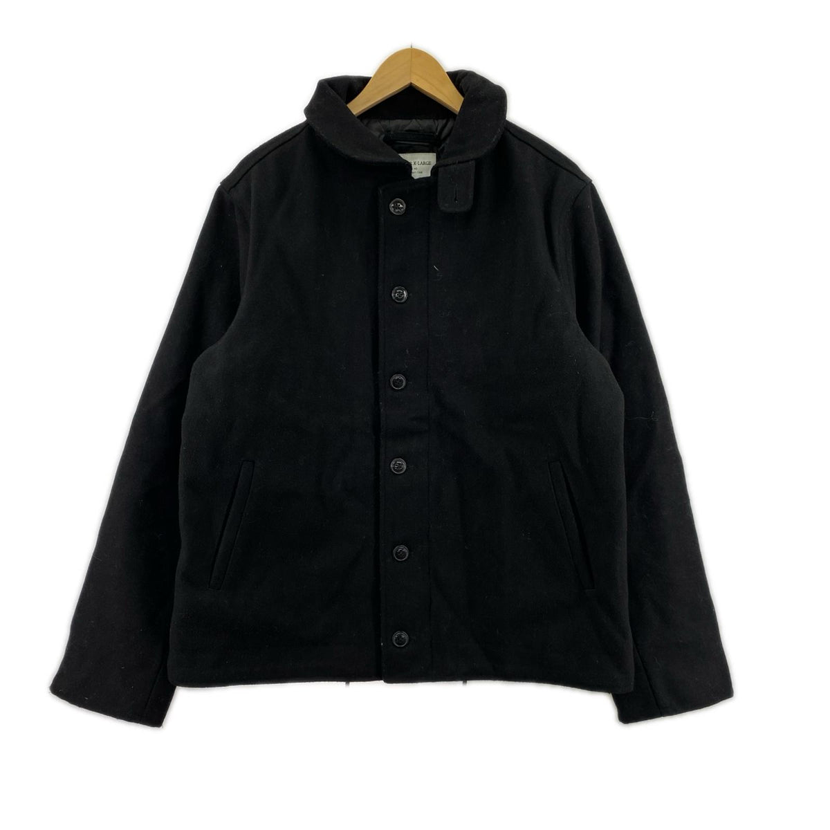 ジャケット WAIPER別注 N-1 デッキジャケット 黒(XL) ブラック