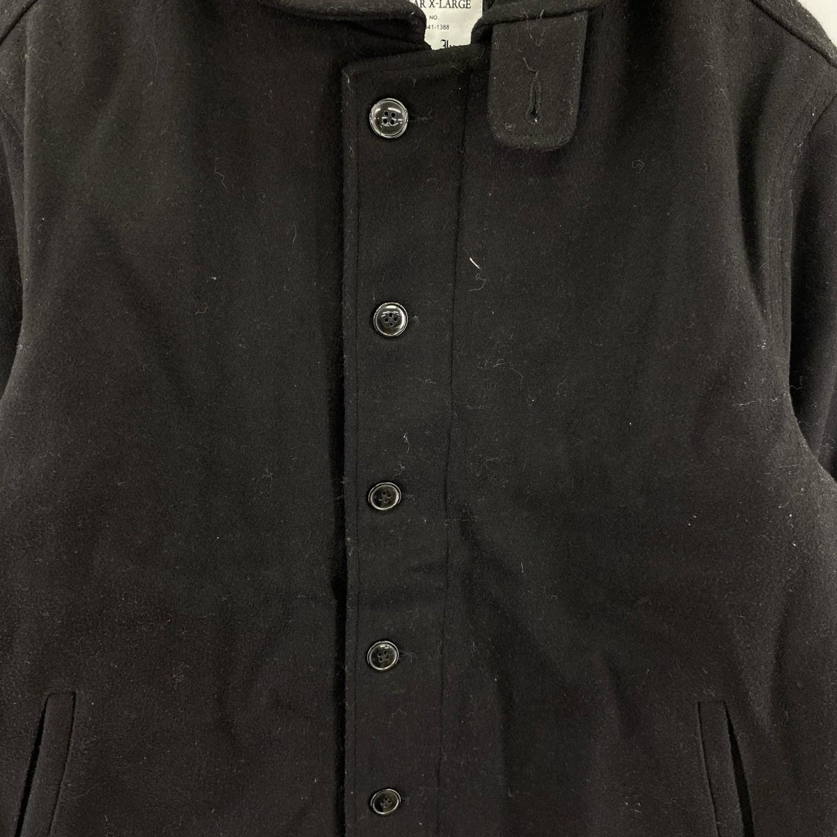ジャケット WAIPER別注 N-1 デッキジャケット 黒(XL) ブラック
