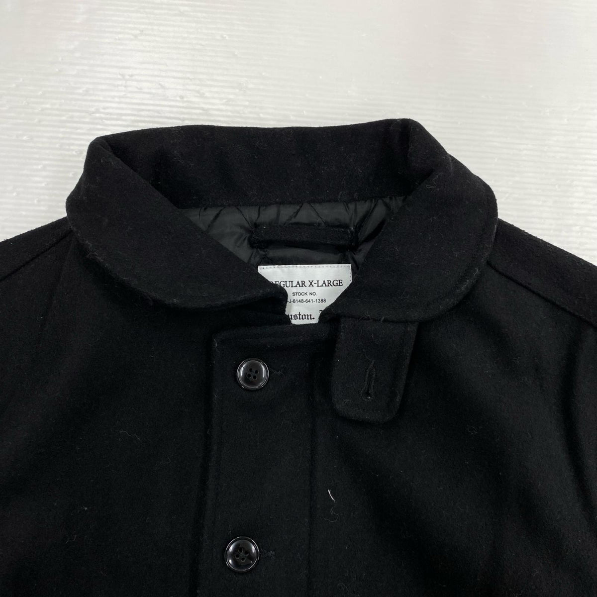 ジャケット WAIPER別注 N-1 デッキジャケット 黒(XL) ブラック