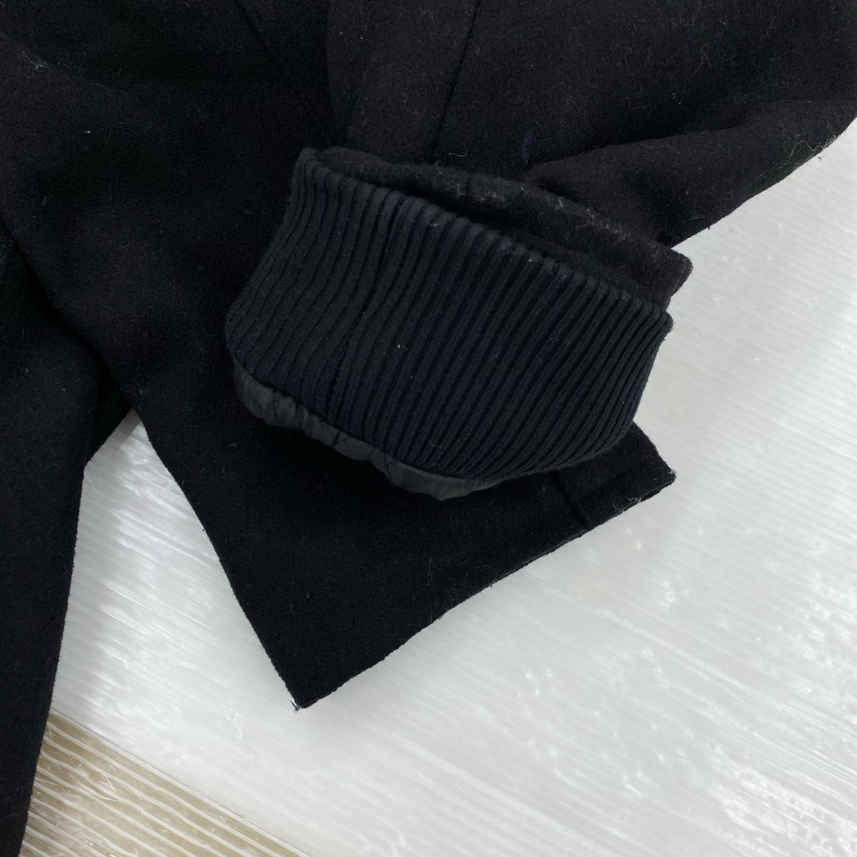 ジャケット WAIPER別注 N-1 デッキジャケット 黒(XL) ブラック