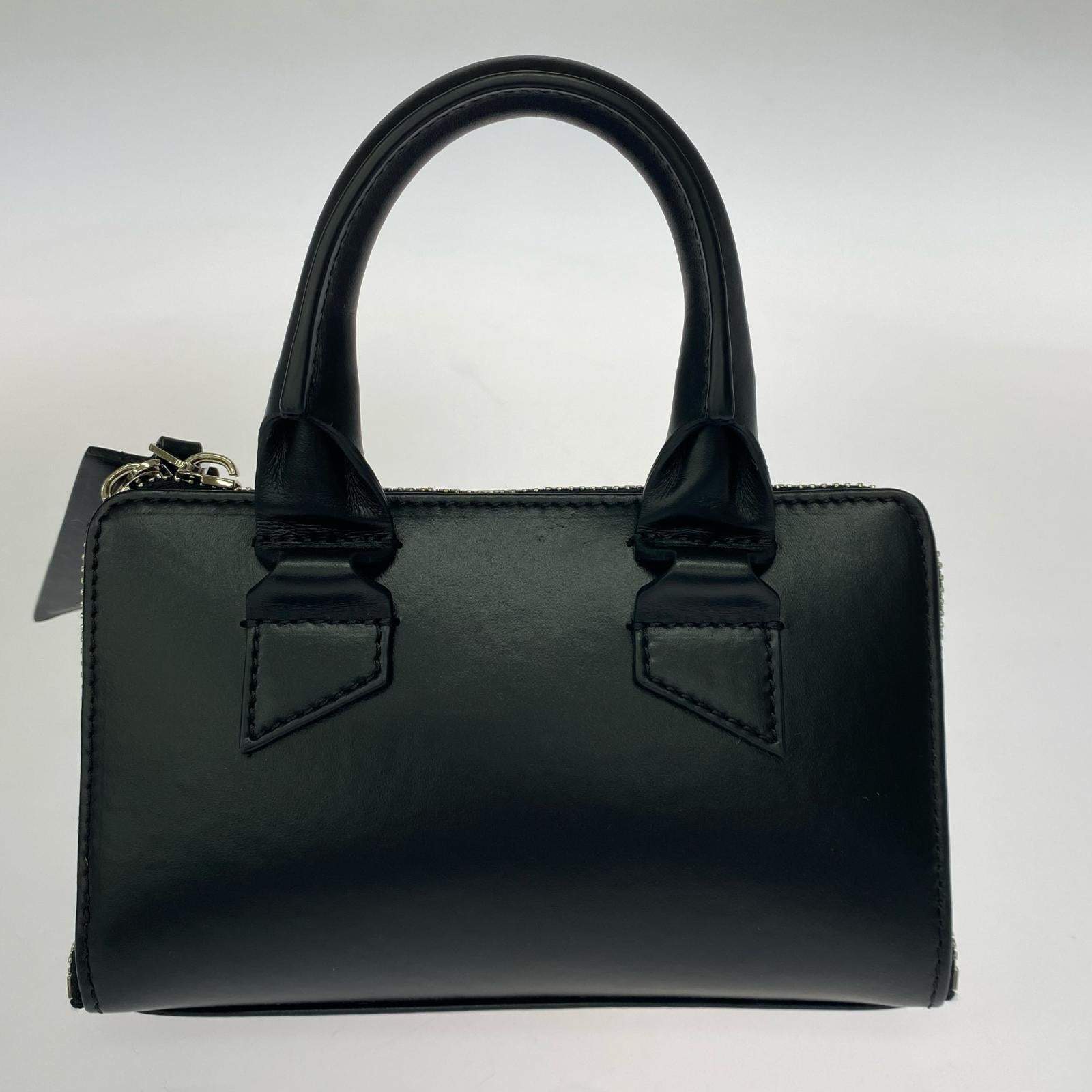 ハンドバッグ THE ATTICO SLG FRIDAY MINI BAG ブラック
