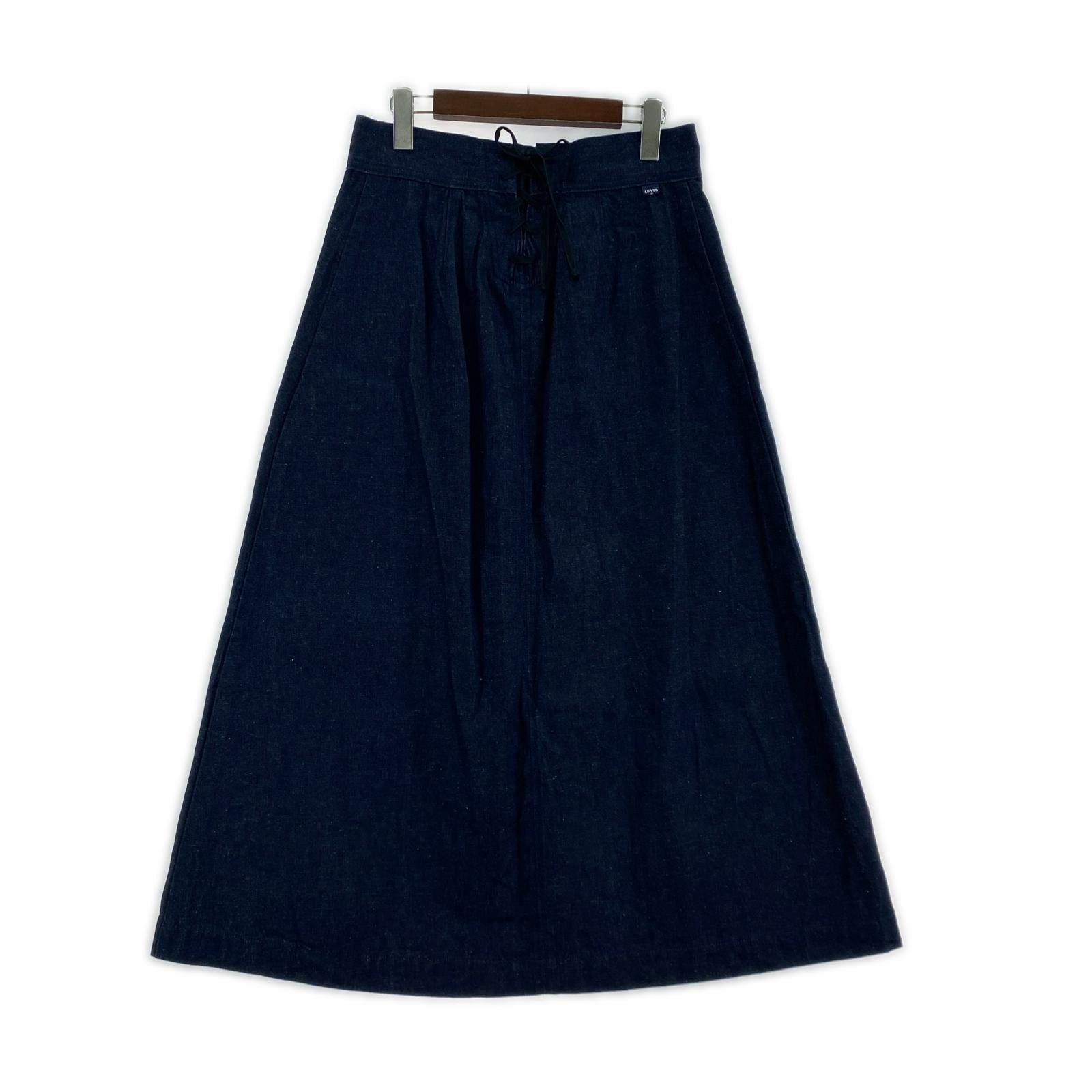 ロングスカート BLUETAB? MARINER デニムスカート (M) M ネイビー