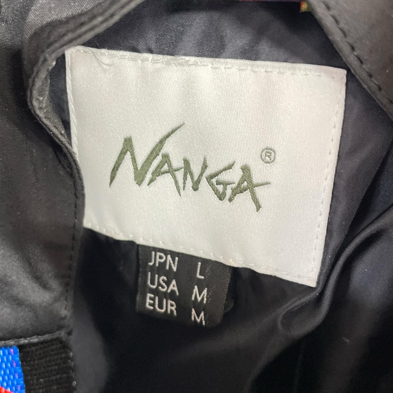ダウンジャケット x NANGAコラボ(L)ブラック L ブラック
