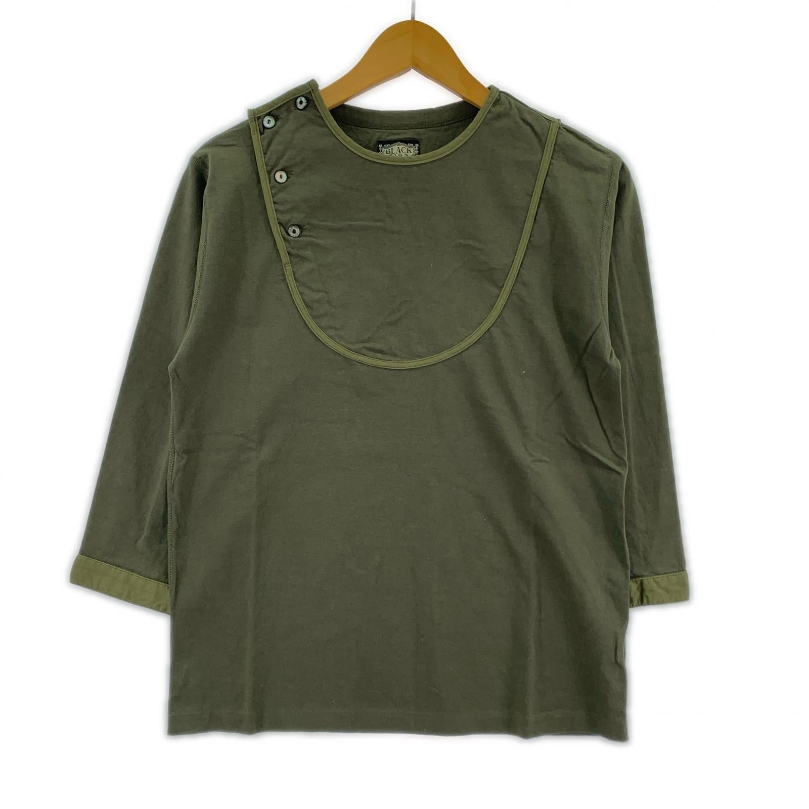 長袖Tシャツ Sleeve Double Breasted Underwear (36) 36 カーキ