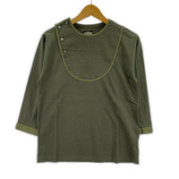 長袖Tシャツ Sleeve Double Breasted Underwear (36) 36 カーキ