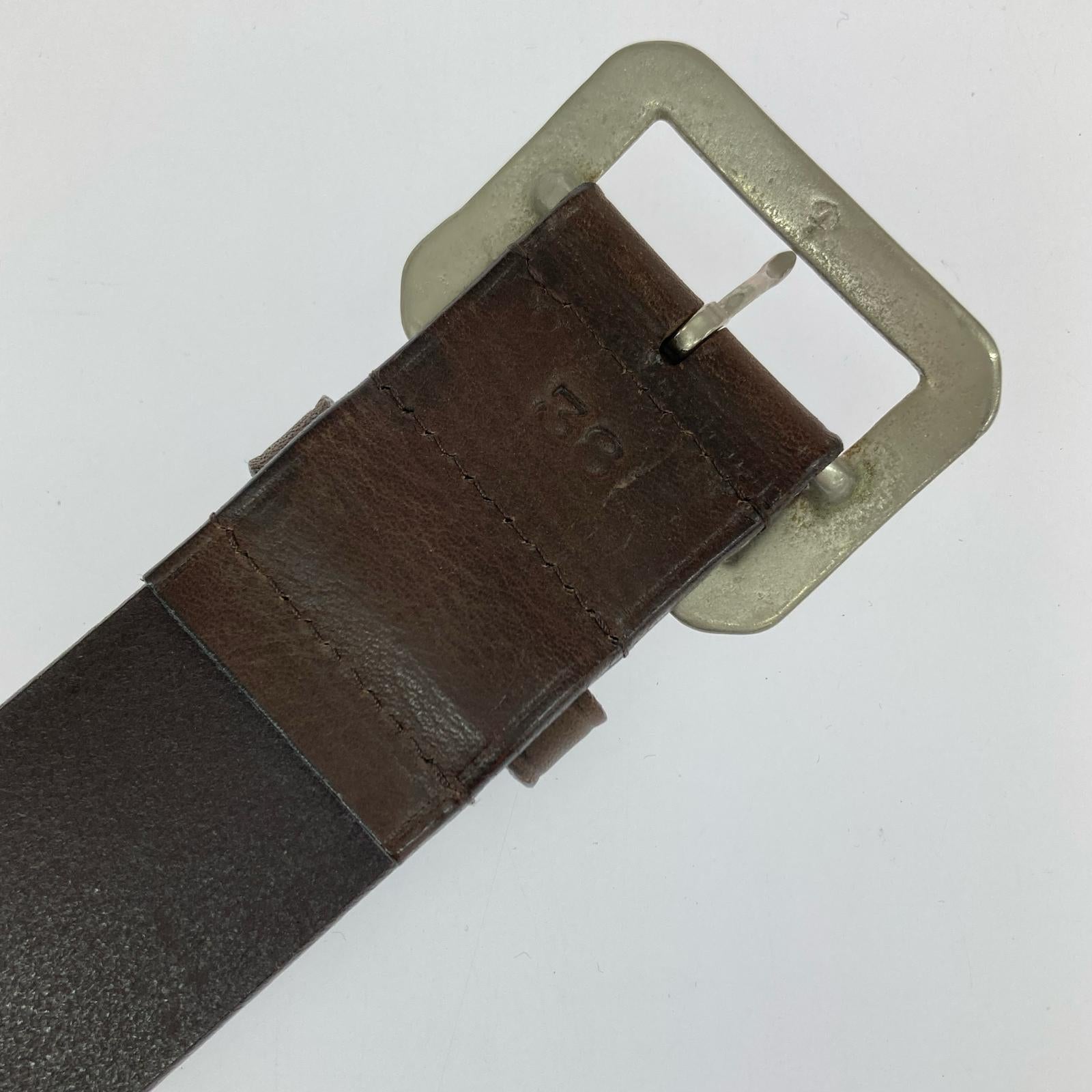 その他アクセサリー Plain Belt with North & Judd co., Buckle ブラウン