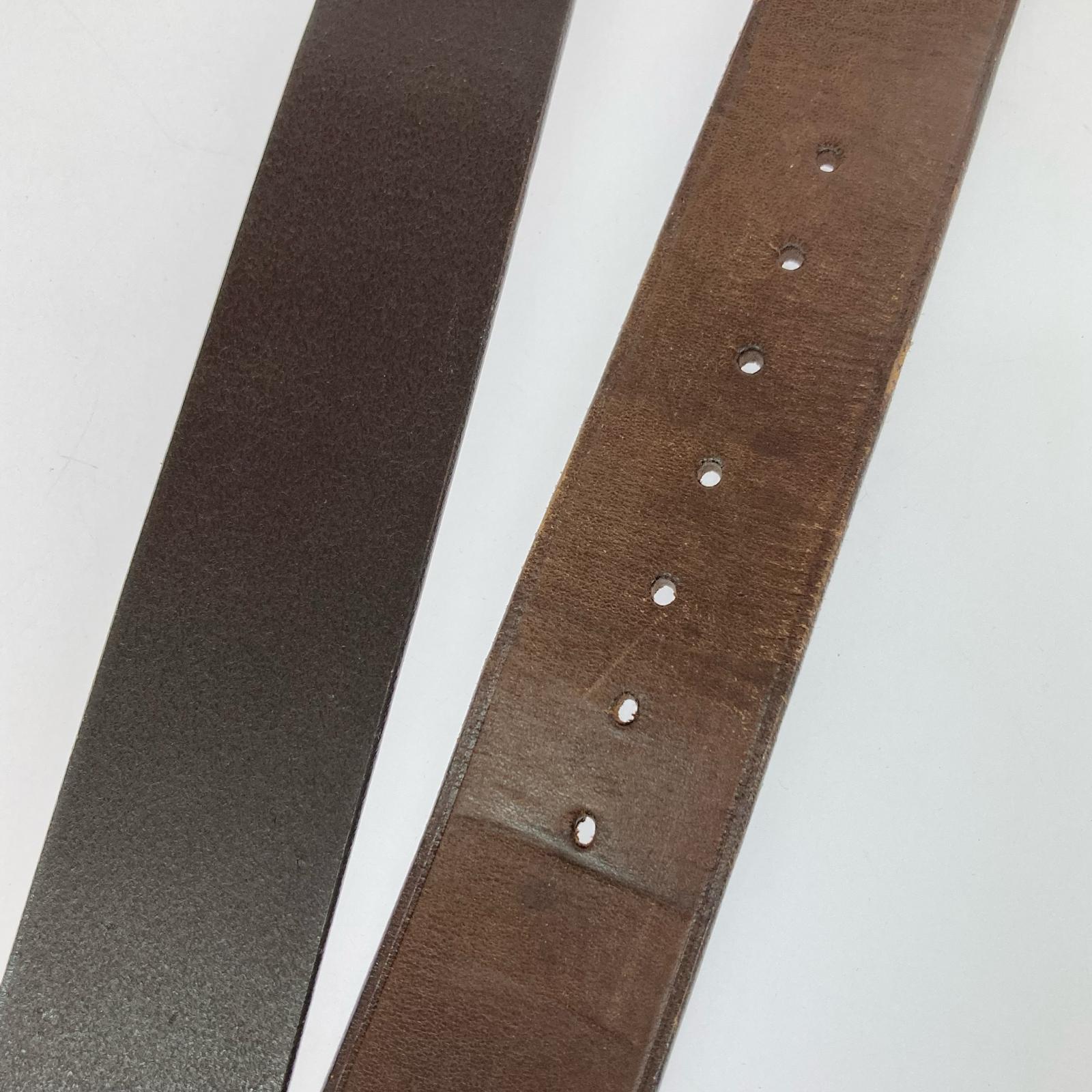 その他アクセサリー Plain Belt with North & Judd co., Buckle ブラウン