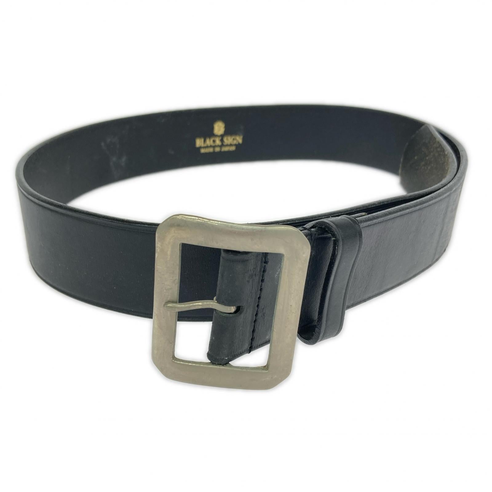 その他アクセサリー Plain Belt with North & Judd co., Buckle ブラック