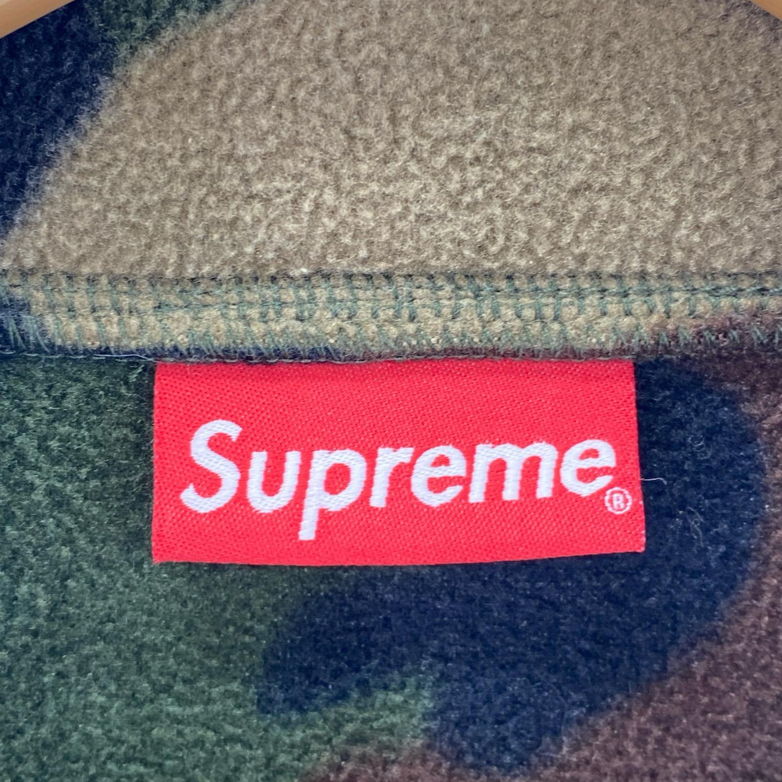 ジャケット Supreme 22AW polartec zip jacket camo (XL)