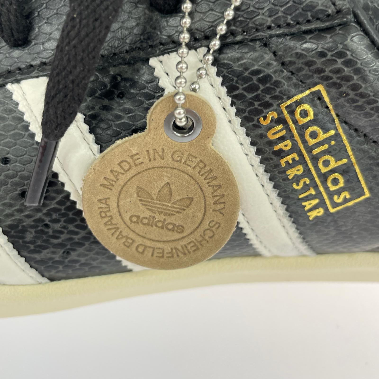 スニーカー adidas SUPERSTAR VINTAGE Mig スニーカー 27.0 ブラック 26.5cm (US8 1/2 UK8 EU43) ブラック