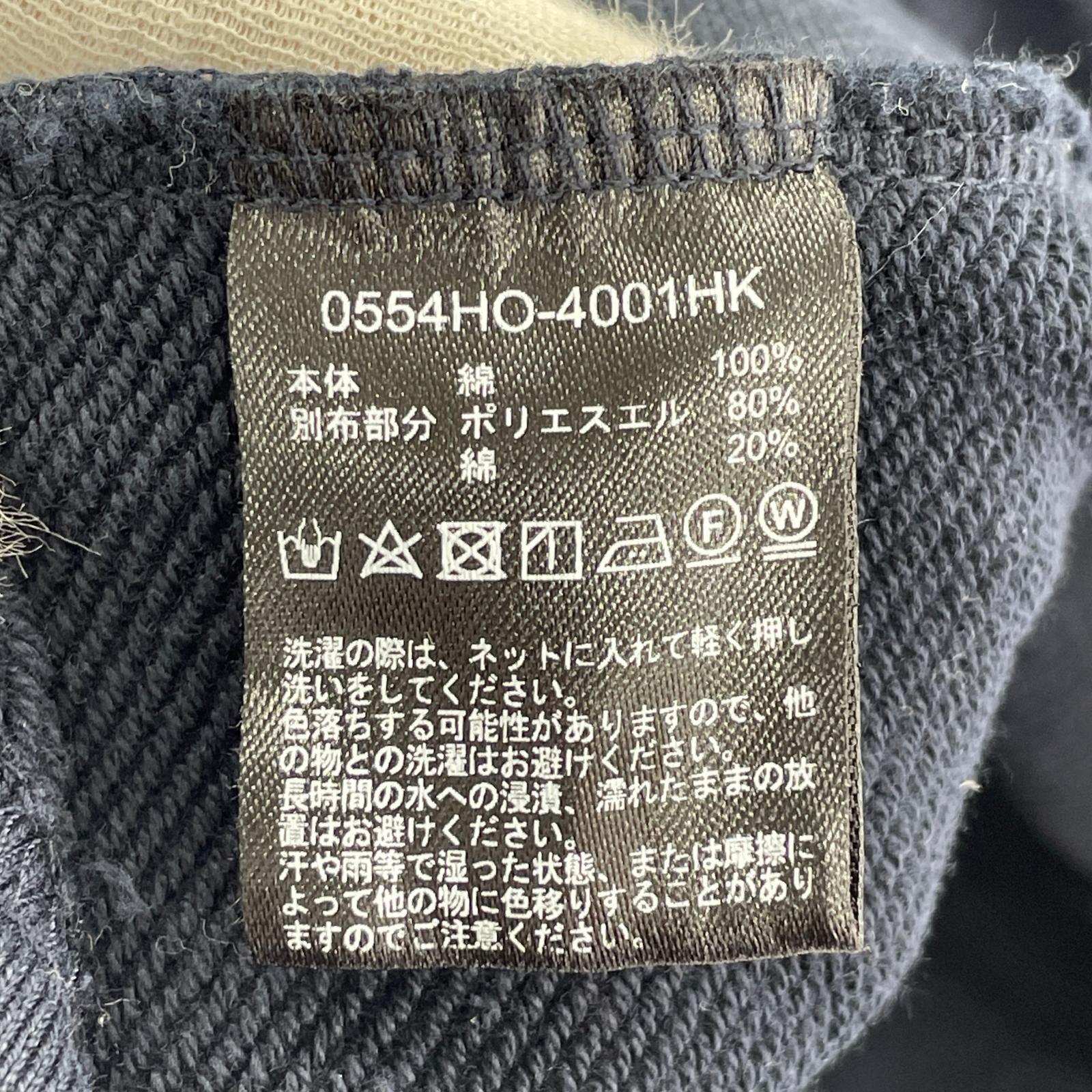 スウェット HOWIE clothing アームカバー付き ヘンリーネック ネイビー