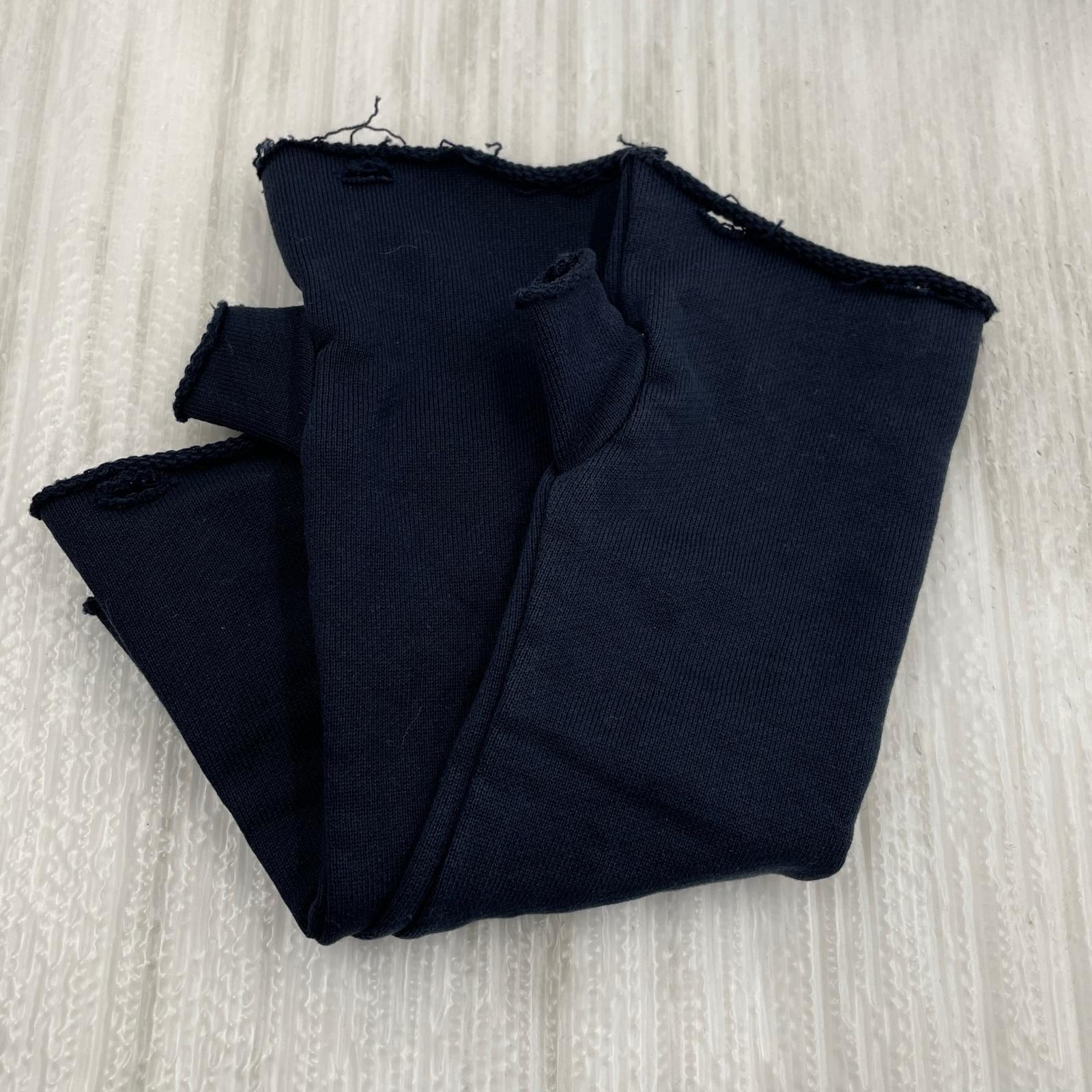 スウェット HOWIE clothing アームカバー付き ヘンリーネック ネイビー