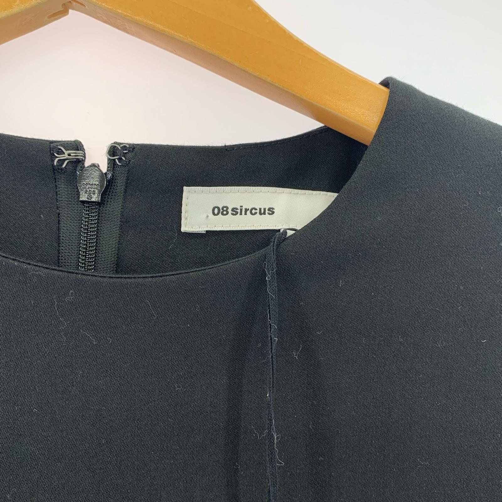 ワンピース 08Sircus S23AW-DR02 ワンピース ブラック