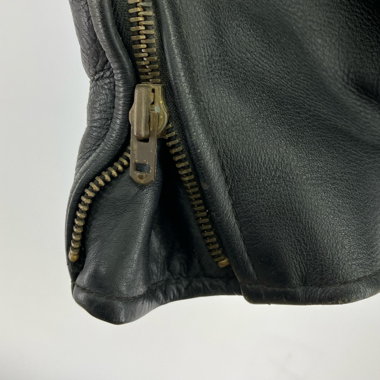 ライダースジャケット branded garments 36 ブラック