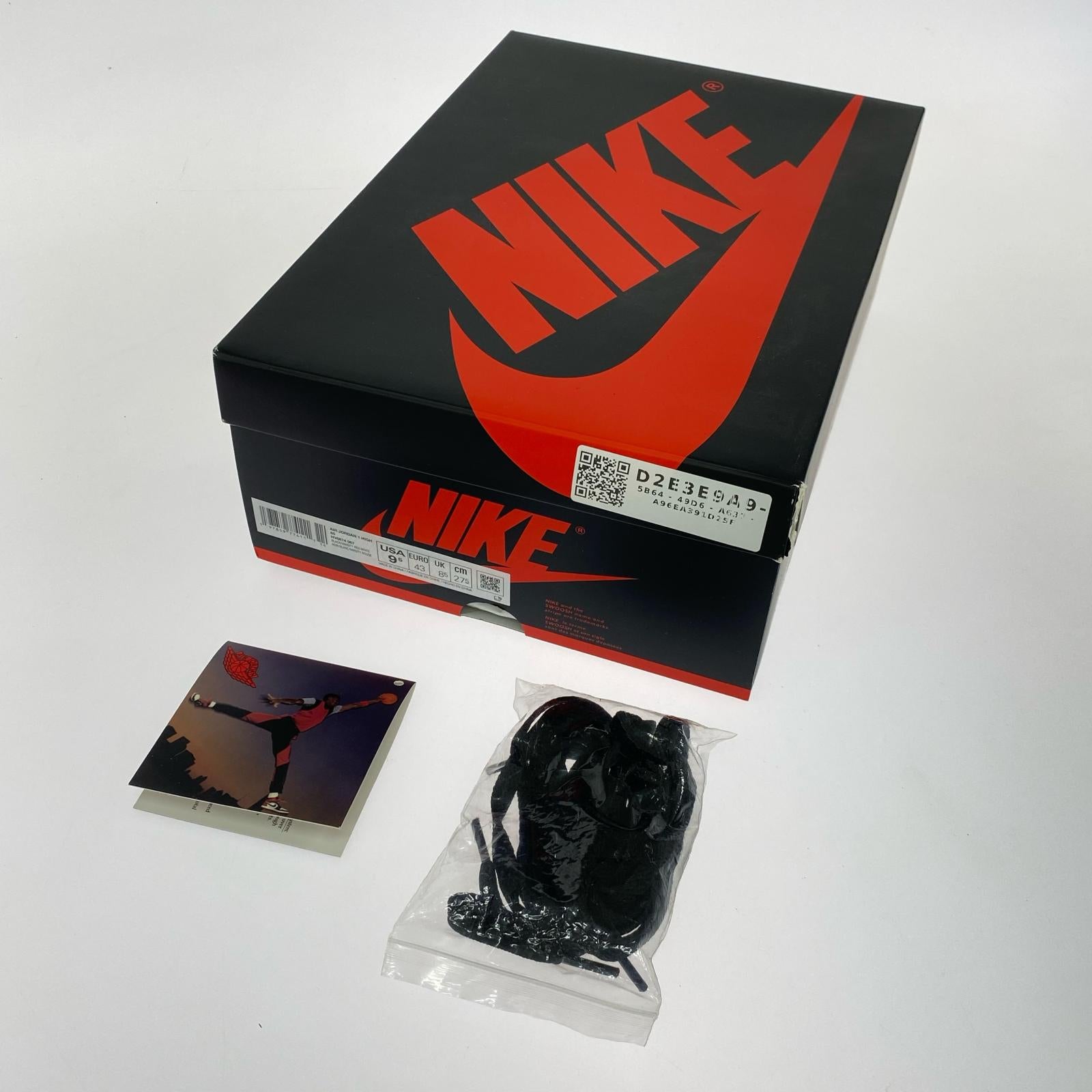 スニーカー AIR JORDAN 1 HIGH 85 BRED 2025 (27.5)