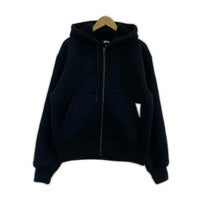 ジャケット BONDED SHERPA HOODIE ジップパーカー (S) S ブラック