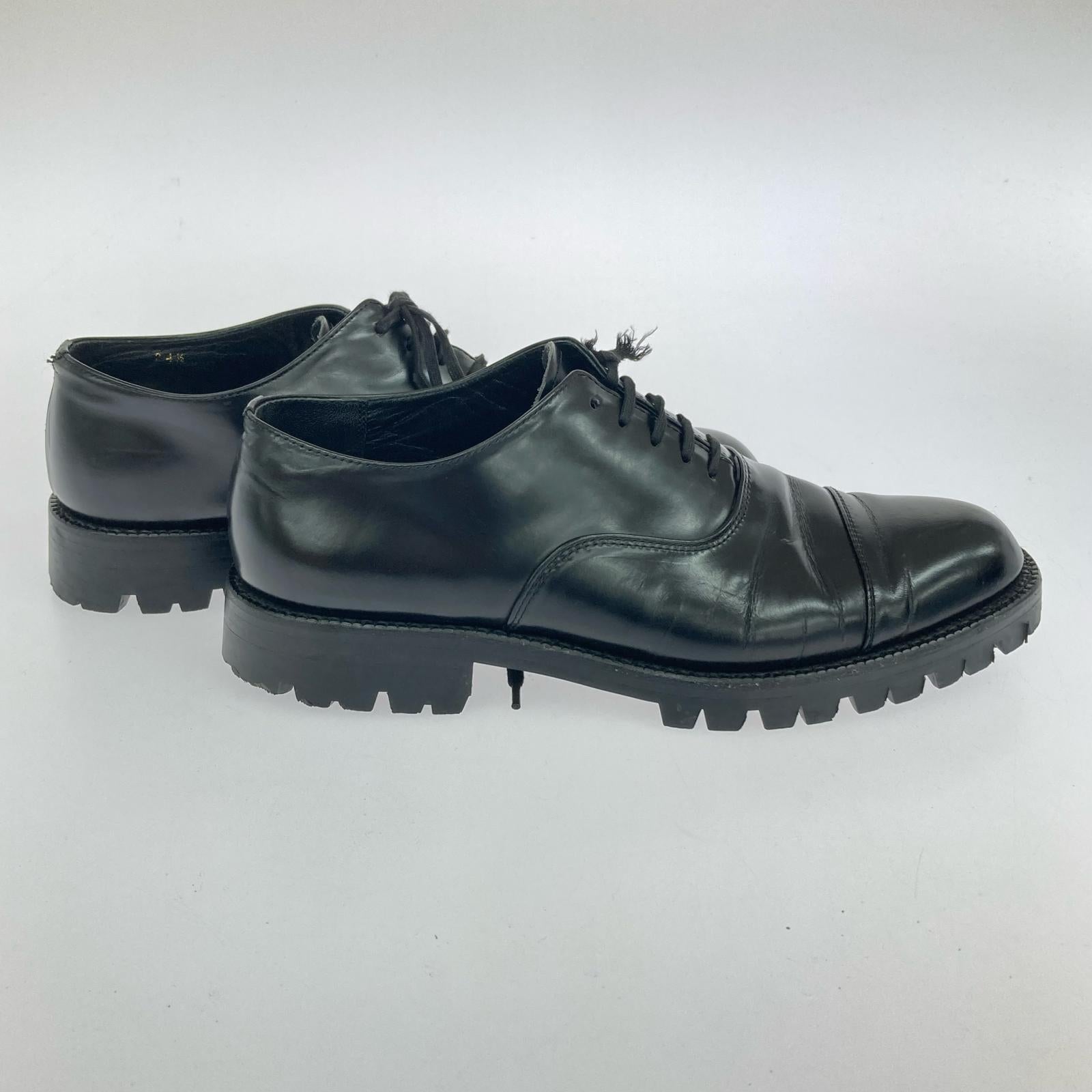 シューズ レザーシューズ 黒 24.5cm 24.5cm (US6 1/2 UK6 EU39) ブラック