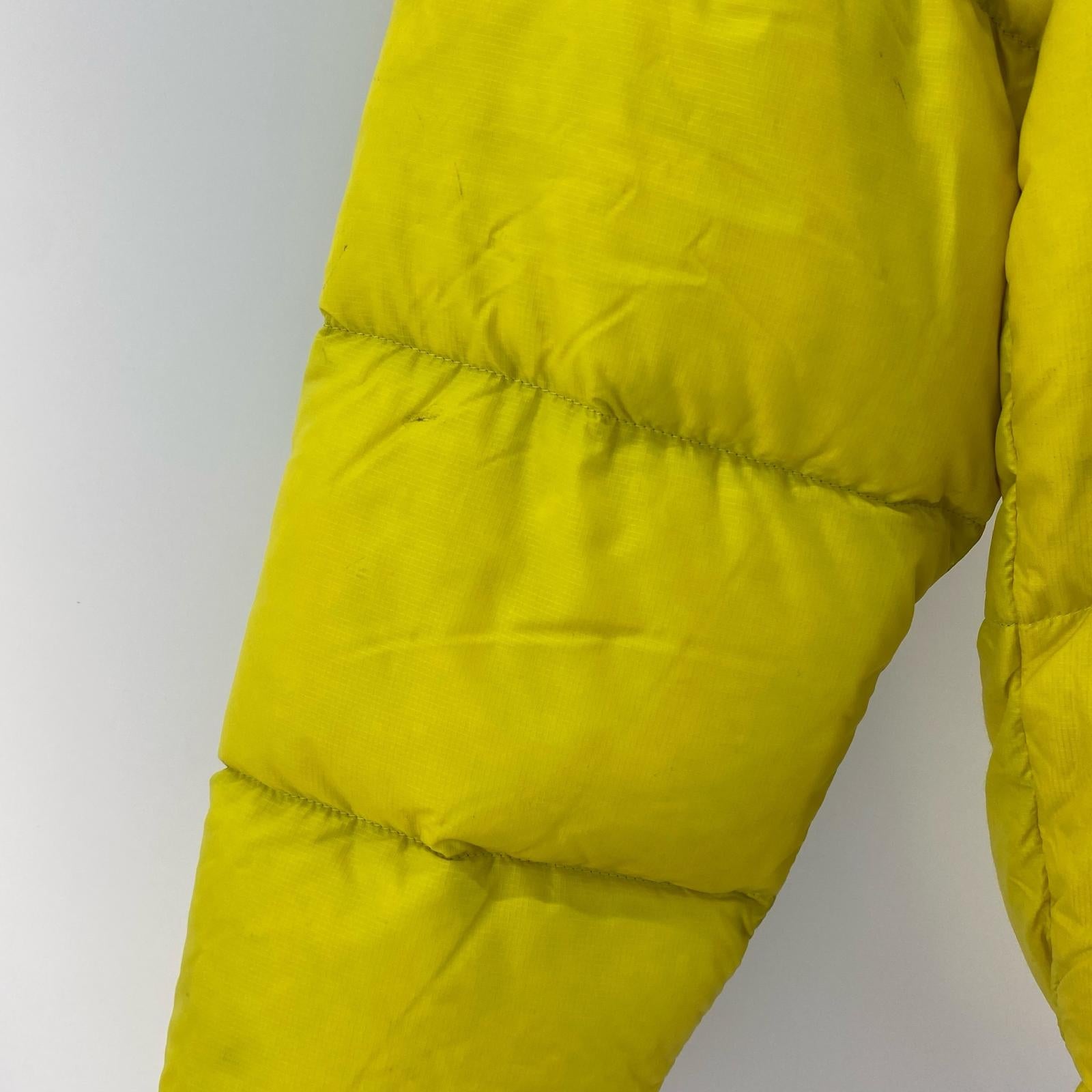 ダウンジャケット Nuptse Jacket S S イエロー