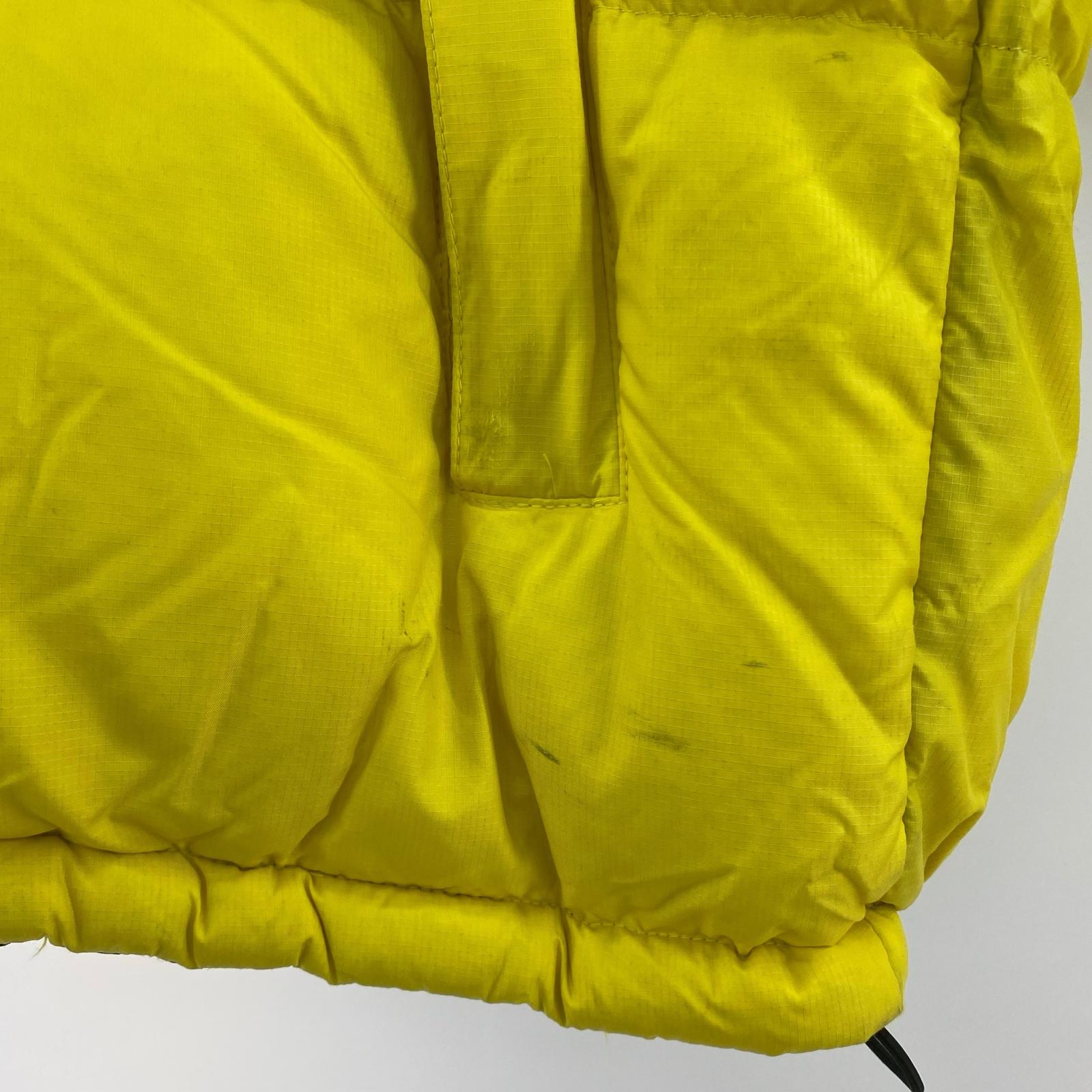 ダウンジャケット Nuptse Jacket S S イエロー