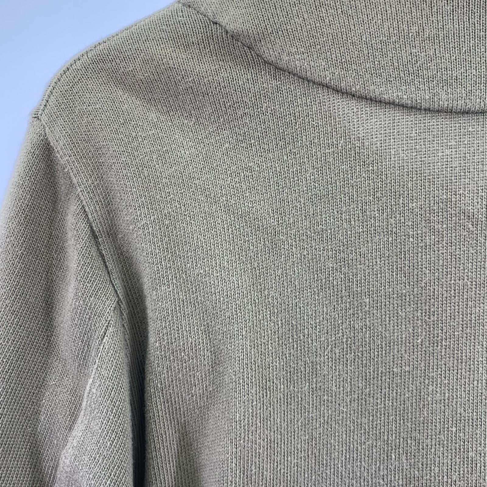 スウェット Sweat Collarless Jacket/JM8153/S S カーキ