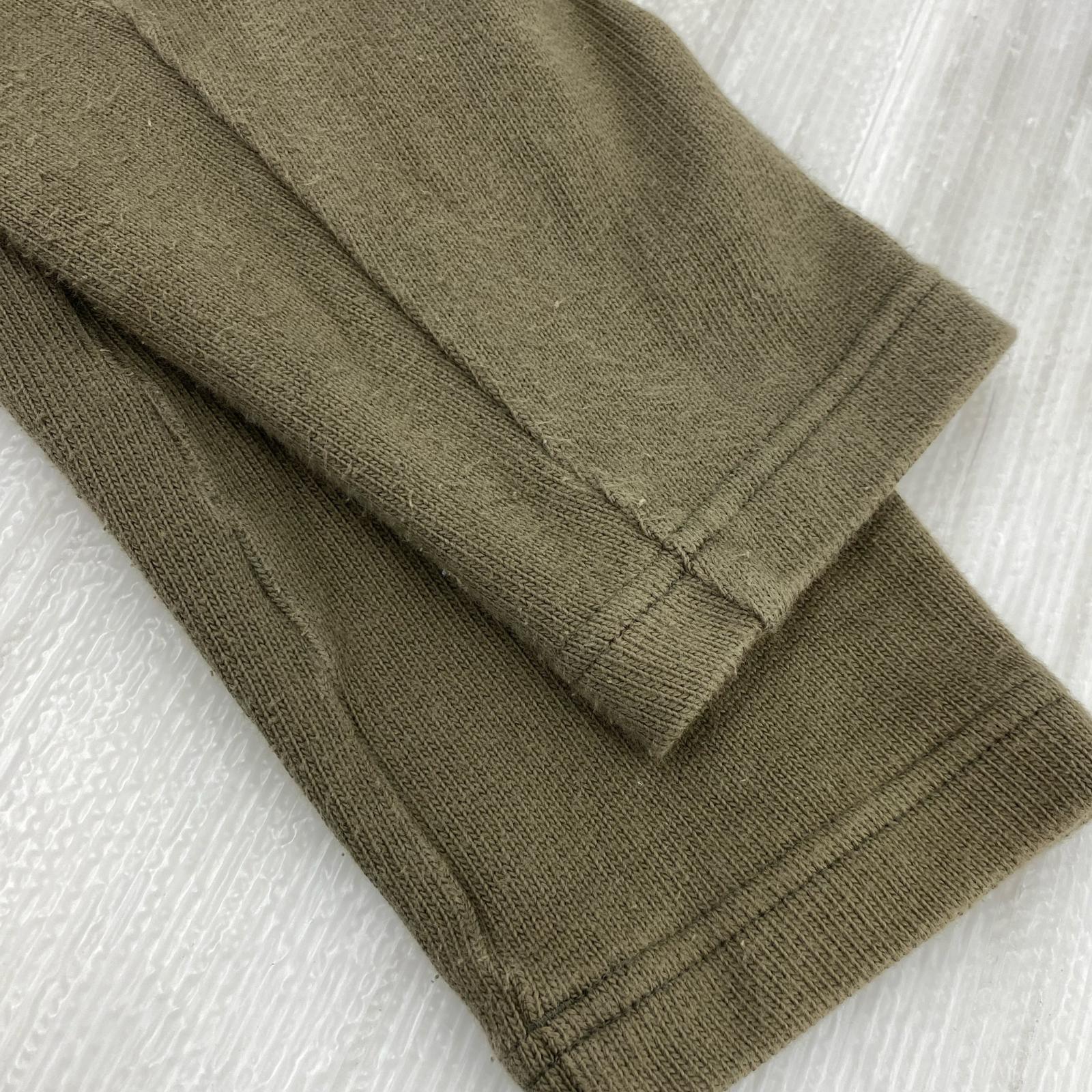 スウェット Sweat Collarless Jacket/JM8153/S S カーキ