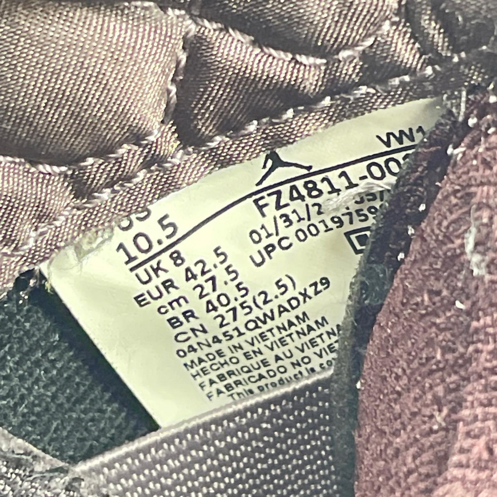 スニーカー × A Ma Maniere JORDAN 3 RETRO 黒 (27.5cm) 27.5cm (US9 1/2 UK9 EU45) ブラック