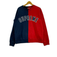 スウェット 18AW Split Crewneck Sweatshirt S S