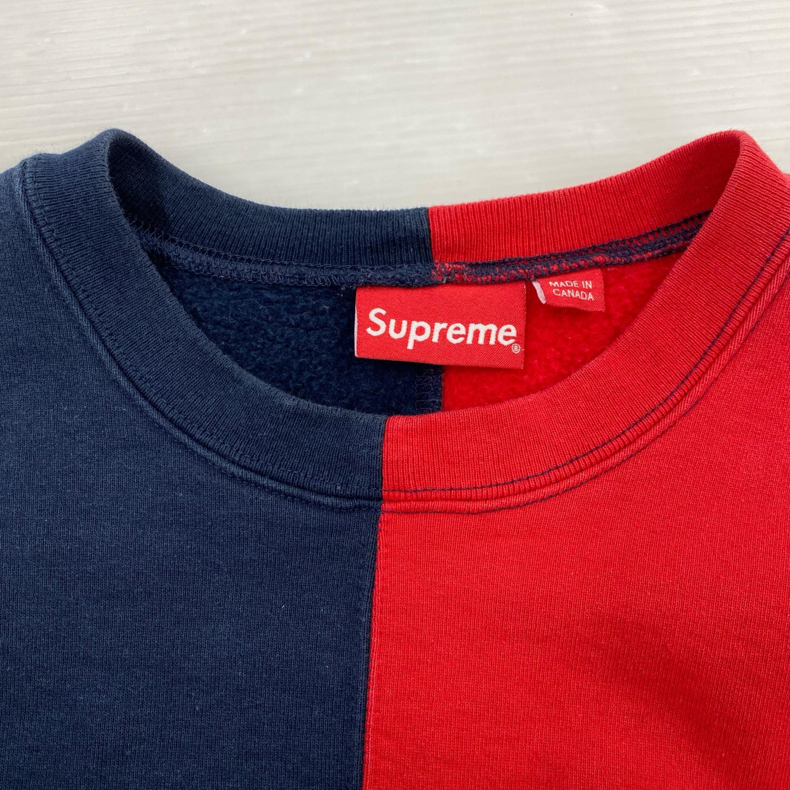 スウェット 18AW Split Crewneck Sweatshirt S S