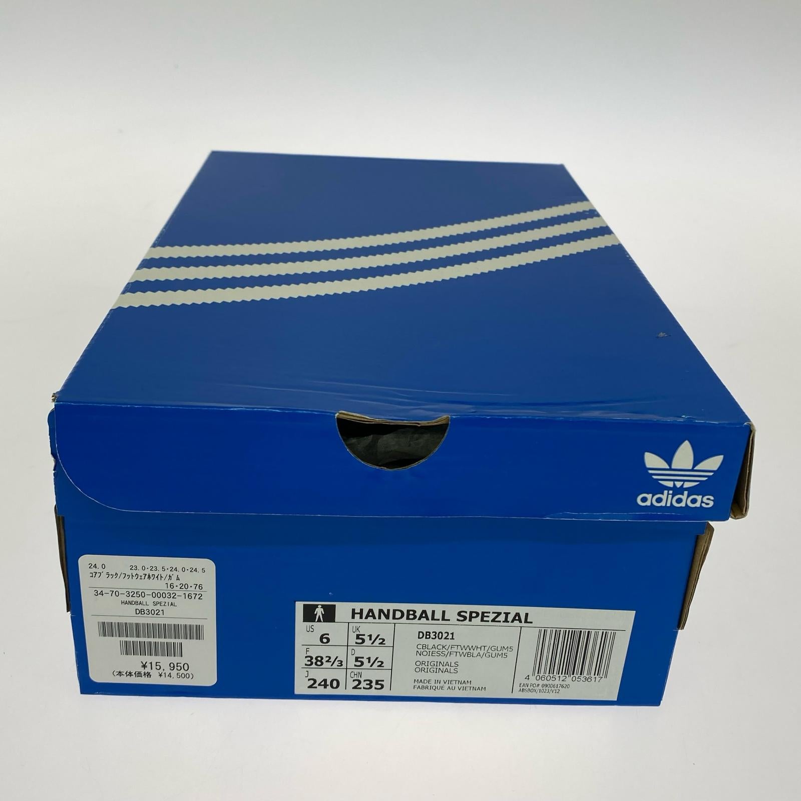 スニーカー Handball Spezial 24.0cm ブラック 24cm (US6 UK5 1/2 EU38) ブラック