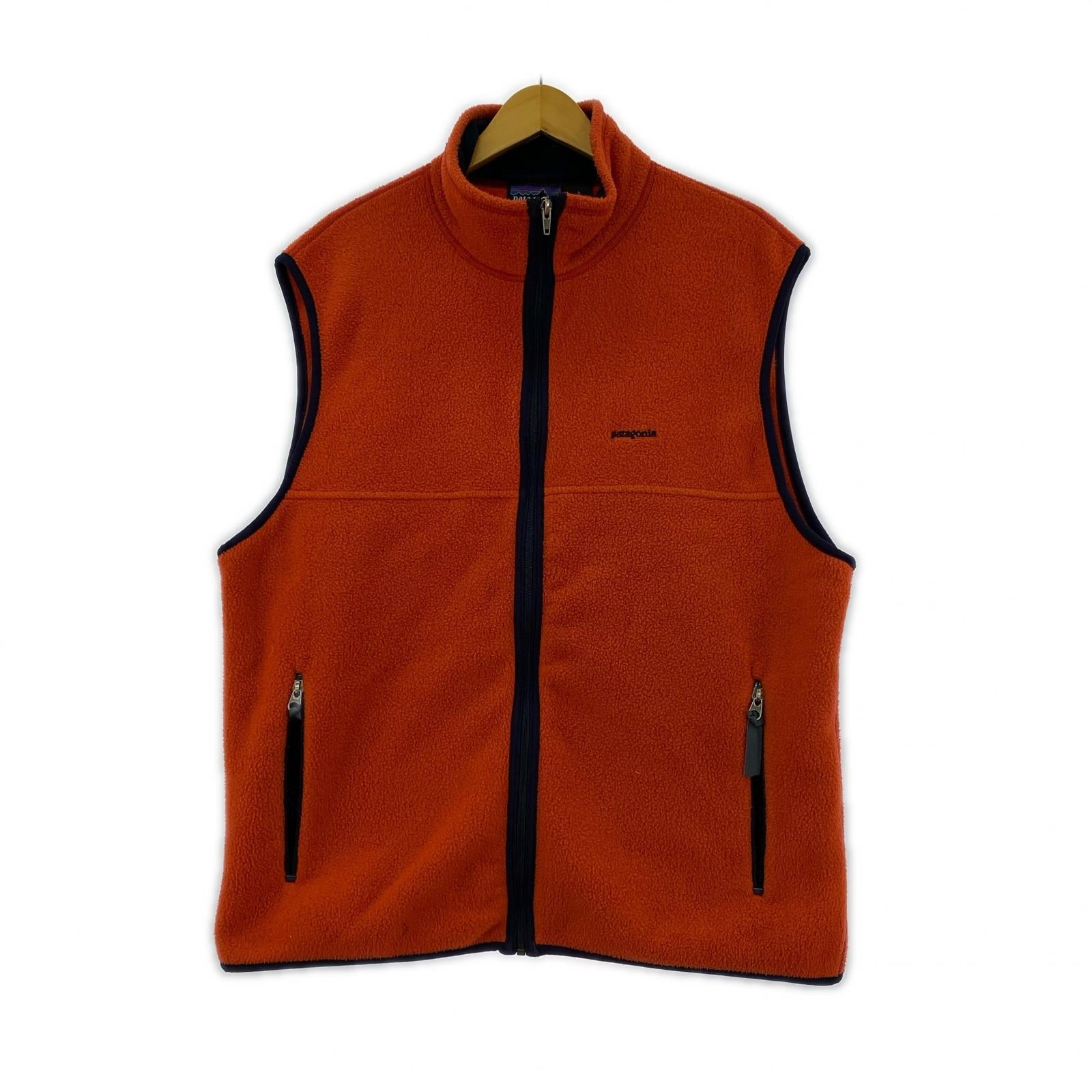 ジャケット 90s USA製 SYNCHILLA Vest (L) L オレンジ
