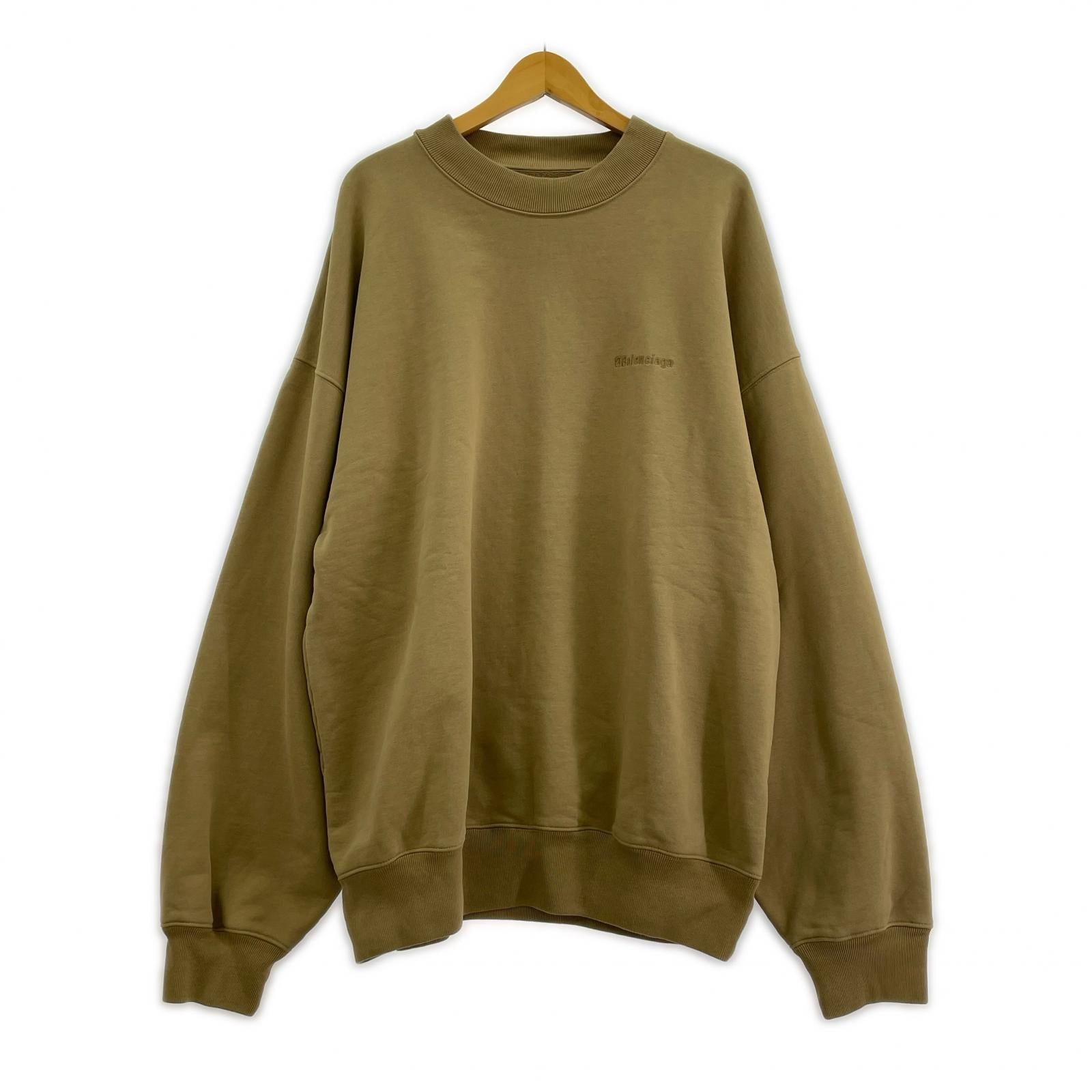 Balenciaga ロゴ刺繍スウェット BRW