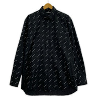 Balenciaga 総ロゴBDシャツ