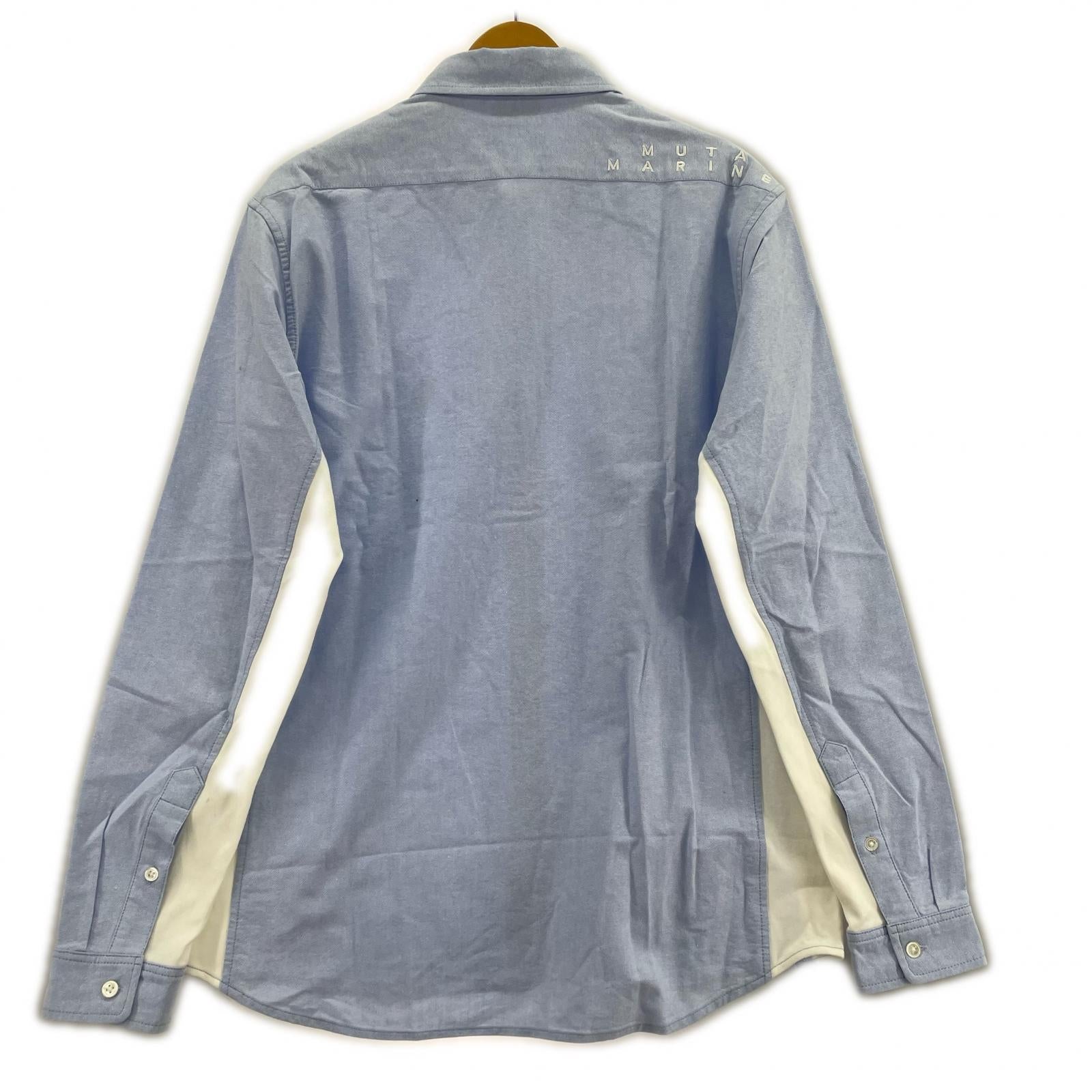 長袖シャツ muta ROYAL FLASH LSシャツ L BLU L