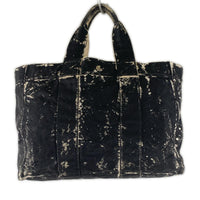 その他バッグ tricot COMME des GARCONS ペンキ加工 トートバッグ ブラック