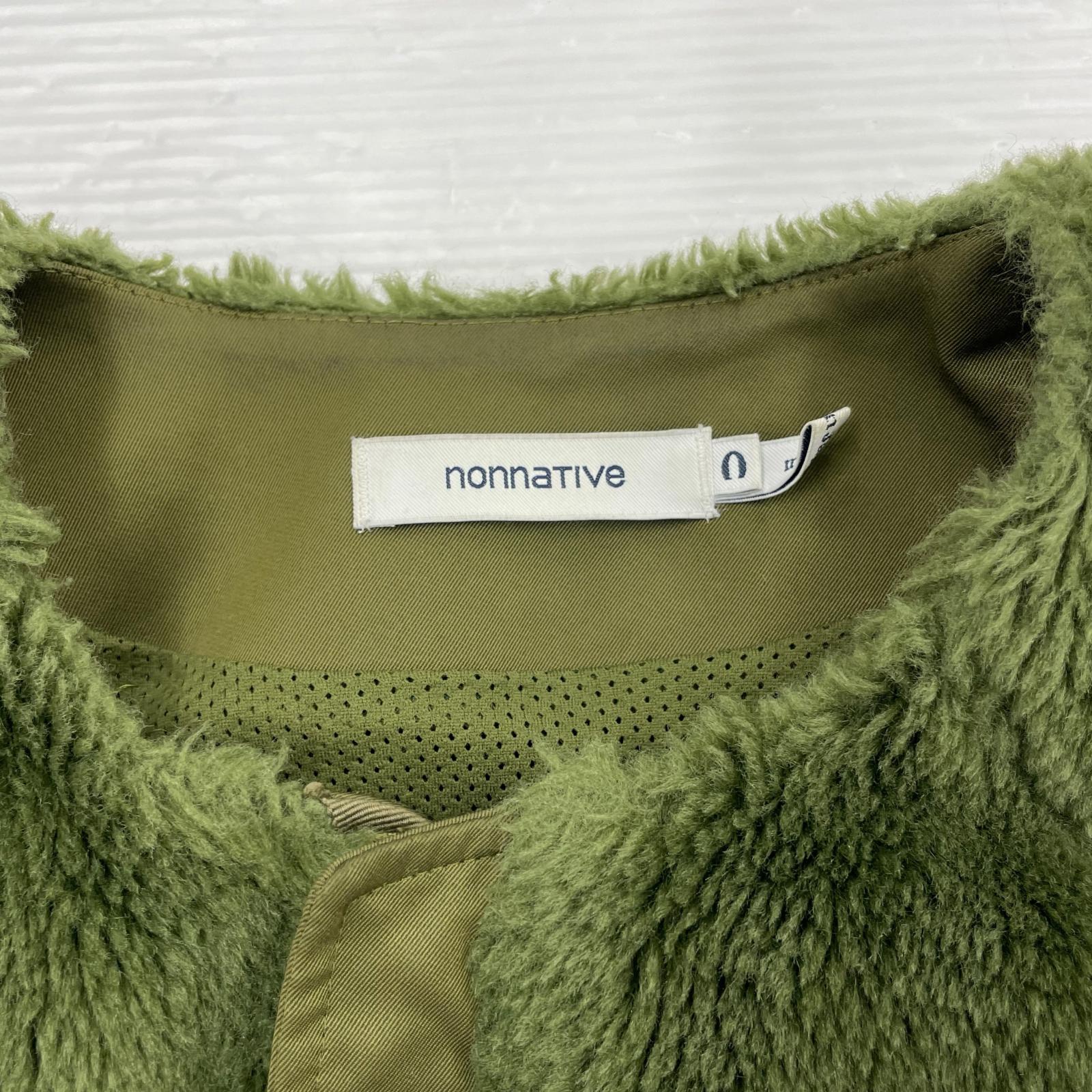 ジャケット nonnative×LIBERTY TROOPER CARDIGAN フリースカーディガン 0