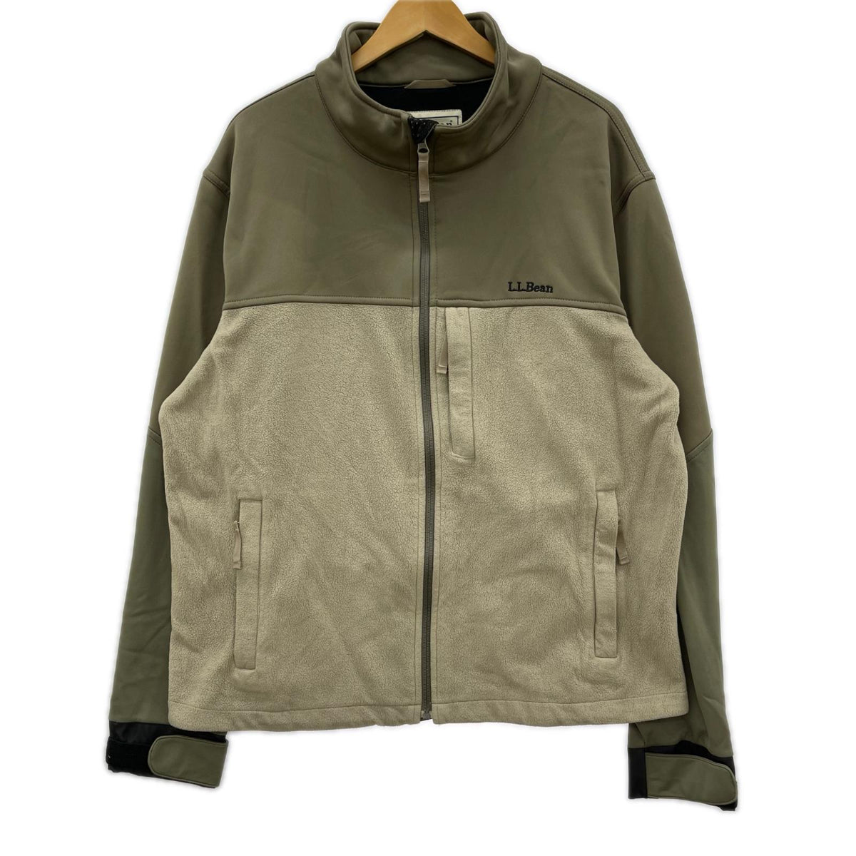 ジャケット フリース切替ジャケット BEG L ベージュ