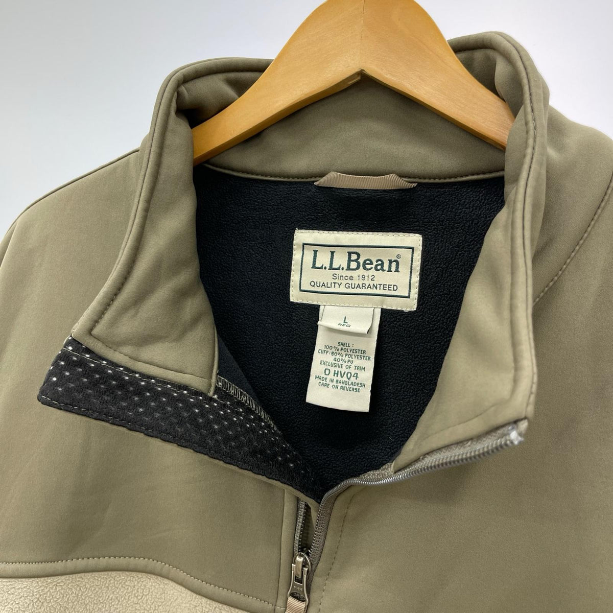 ジャケット フリース切替ジャケット BEG L ベージュ