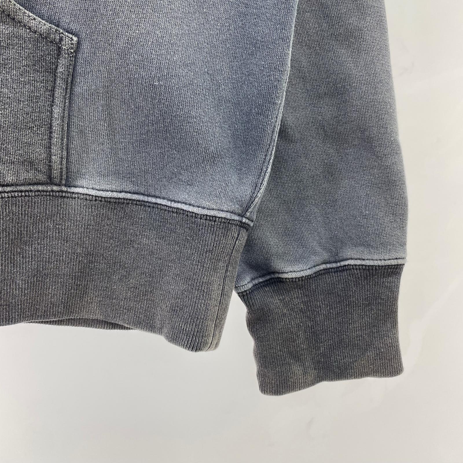 スウェット 両V ガーメントダイ ポケ付きスウェット XL NVY